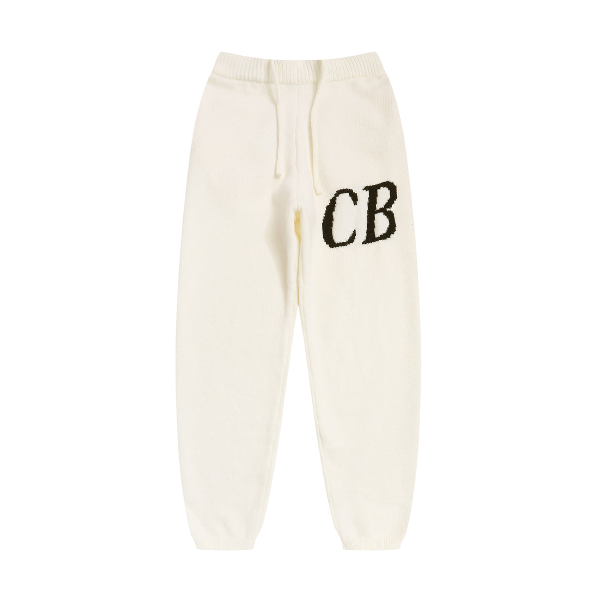 High version Cole Buxton Niche Minimalist CB Jacquard Female Couple Matching Loose Crewneck Sweater