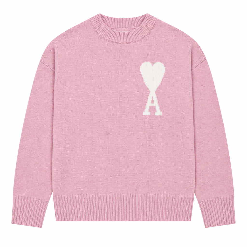 AMI Paris Ami de Coeur Knit Sweater
