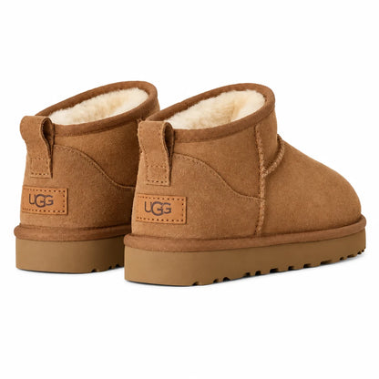 Classic Ultra Mini Boots – Chestnut