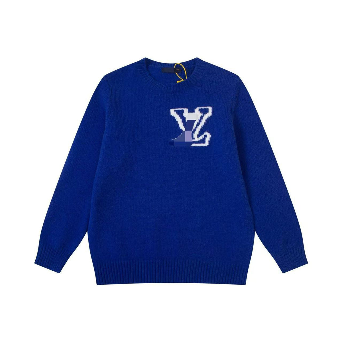 The correct version of L donkey knitted men's and women's crew neck sweater.25SS autumn and winter heavy industry meticulous production