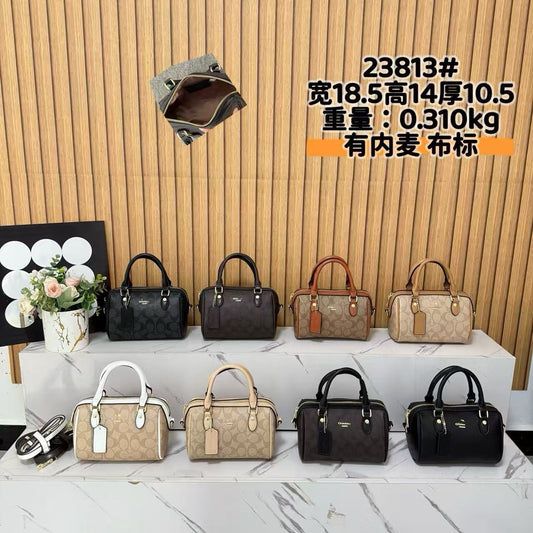 26 New Fashionable Versatile Boston Bag Pillow Bag Single Shoulder Crossbody Handbag Women's Bag Export Wholesale Dropshipping
