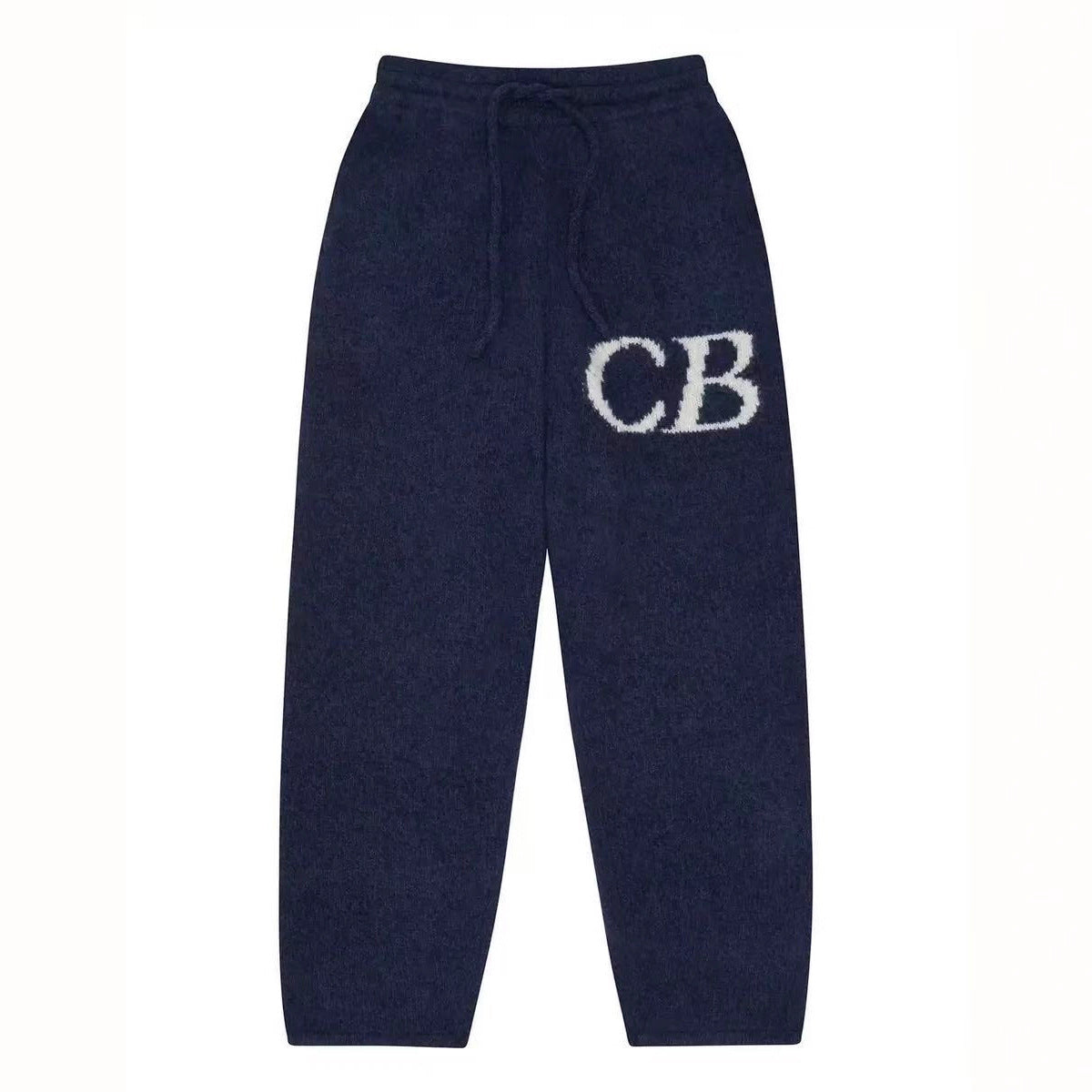 High version Cole Buxton Niche Minimalist CB Jacquard Female Couple Matching Loose Crewneck Sweater